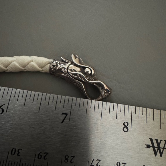 John Hardy Naga Dragon Leather Bracelet - Picture 8 of 8